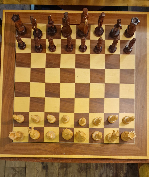 Vintage chess set