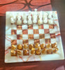 Vintage Marble Onyx chess set