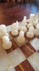 Vintage Marble Onyx chess set