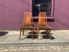 A set  of 1960’s Danish  Eva Dining chairs by Niel Koefoed