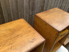A Pair of 1960’s Oak bedside cabinets