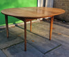 1960s Danish Extendable dining table