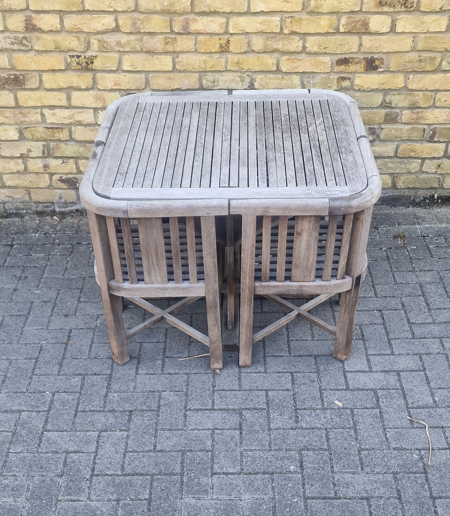 1930's Garden table and chairs by Hughes Bolcklow for Heals