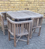 1930's Garden table and chairs by Hughes Bolcklow for Heals