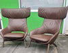 A pair of Kalm armchairs designed by Patrick Norguet for Artifort