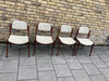 1960's set of 4 Scandinavian dining chairs