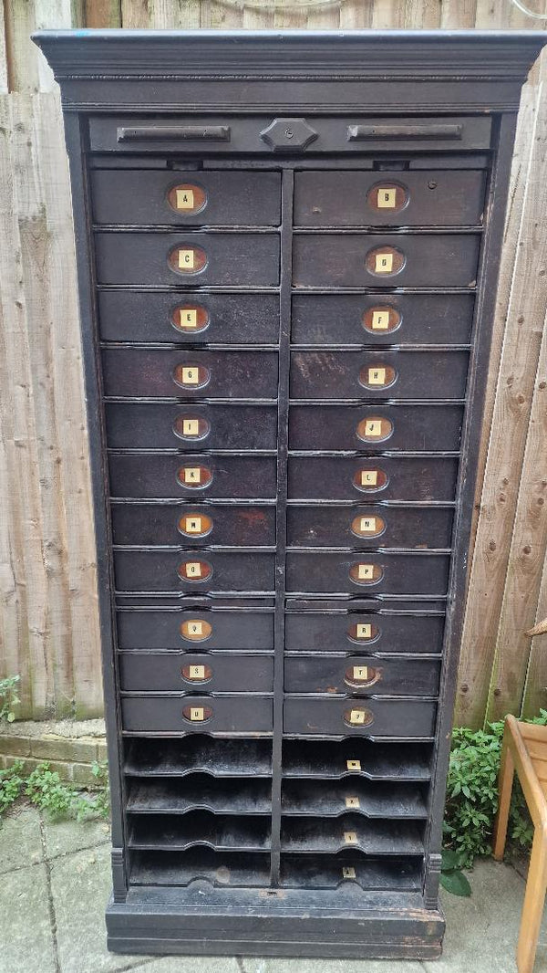 vintage  Amburg filing cabinet