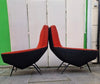 A Pair of 1960s armchairs  by Guy Besnard