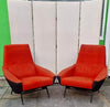 A Pair of 1960s armchairs  by Guy Besnard