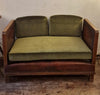 1930's French Leather Daybed