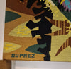 1960s French Tapestry by Jean Claude Dupree