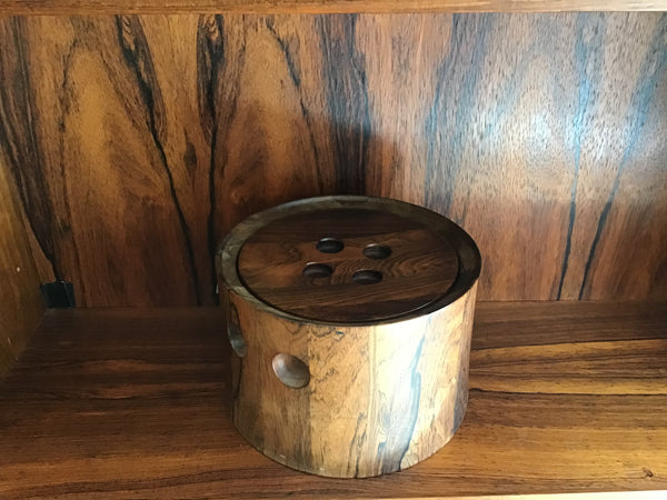 1960’s Rosewood ice bucket by Richard Nissen