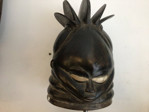 Vintage Mende Helmet Mask. SOLD