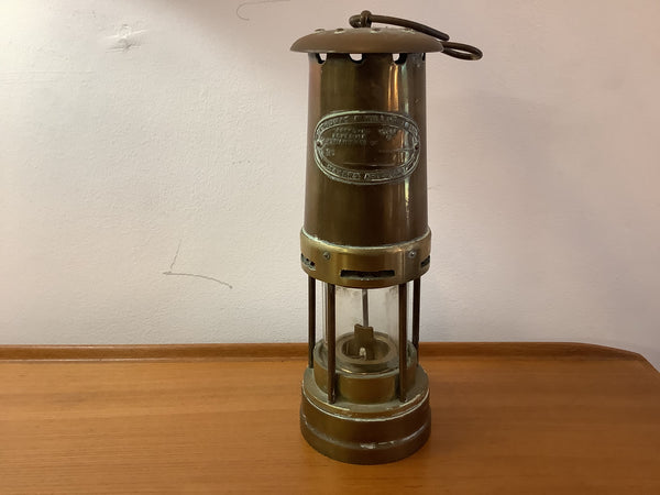 E.Thomas & Williams Ltd Brass Welsh Miners Lamp